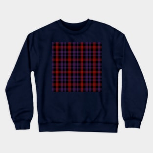 Brown Clan Tartan Crewneck Sweatshirt